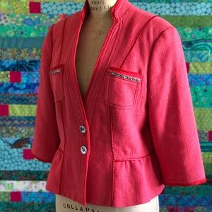 WHBM 3/4 sleeve Blazer